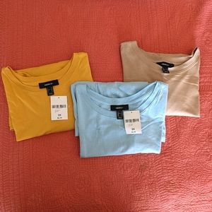 Set of 3 basic tees